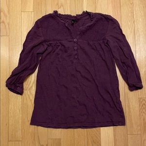 Top shoot purple top